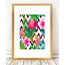 Tablo center Altın Varak Çerçeveli Tablo - 24x29cm