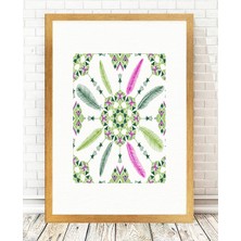 Tablo center Altın Varak Çerçeveli Tablo - 24x29cm