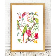 Tablo center Altın Varak Çerçeveli Tablo - 24x29cm