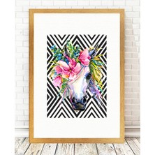 Tablo center Altın Varak Çerçeveli Tablo - 24x29cm