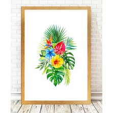 Tablo center Altın Varak Çerçeveli Tablo - 24x29cm