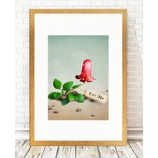 Tablo center Altın Varak Çerçeveli Tablo - 24x29cm