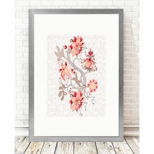 Tablo center Gümüş Çerçeveli Tablo - 24x29cm