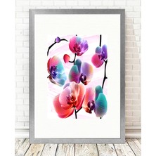 Tablo center Gümüş Çerçeveli Tablo - 24x29cm