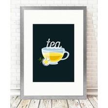 Tablo center Gümüş Çerçeveli Tablo - 24x29cm