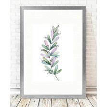 Tablo center Gümüş Çerçeveli Tablo - 24x29cm