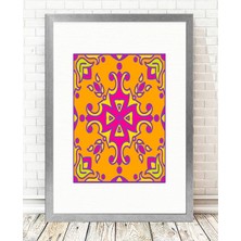 Tablo center Gümüş Çerçeveli Tablo - 24x29cm