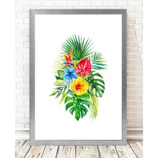 Tablo center Gümüş Çerçeveli Tablo - 24x29cm