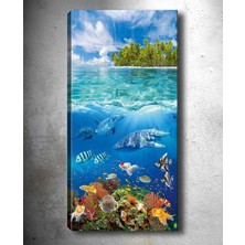 Tablocenter Dekoratif Kanvas Tablo 30 x 90 cm