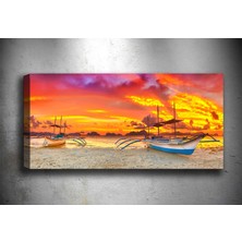 Tablocenter Manzara Kanvas Tablo 30 x 90 cm