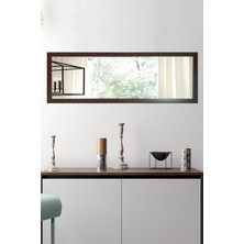 Tablo Center 37x97cm  Kahve Çerçeveli  Yatay Ayna