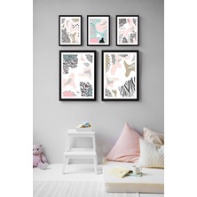 Tablo Center 5 Parçalı Çerçeveli Tablo Set