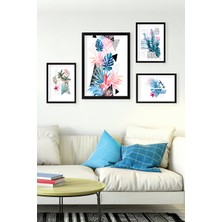 Tablo Center 4 Parçalı Çerçeveli Tablo Set