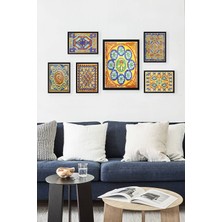 Tablo Center 6 Parçalı Çerçeveli Tablo Set