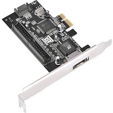 Platoon Pcı-E Pci Express Ide Ata133 + Sata Iı + Esata Raid Jmb363 Adaptör Kartı