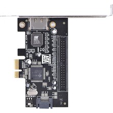 Platoon Pcı-E Pci Express Ide Ata133 + Sata Iı + Esata Raid Jmb363 Adaptör Kartı