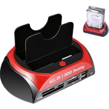 AoGo Usb 2.0 2.5"/3.5" Ide Sata Hdd Dock Kart Okuyucu