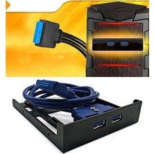 Hadron Usb 3.0 Front Ön Panel 20 Pin Usb 3.0 Kasa Tipi 2 Port Çoklayıcı