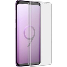 Jopus Samsung Galaxy S9 Premium Gizli Mıknatıslı Kapaklı Kılıf - Gold + Full Body Ekran Koruyucu