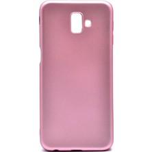 Jopus Samsung Galaxy J6 Plus Mat Premium Silikon Kılıf - Rose