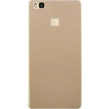 Jopus Huawei P9 Lite Mat Premium Silikon Kılıf - Gold