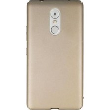 Jopus Lenovo K6 Note Mat Premium Silikon Kılıf - Gold