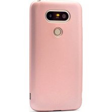 Jopus LG G5 Mat Peremium Silikon Kılıf - Rose