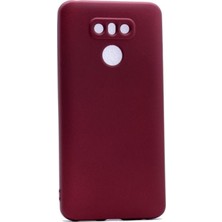 Jopus LG G6 Mat Peremium Silikon Kılıf - Bordo