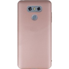 Jopus LG G6 Mat Peremium Silikon Kılıf - Rose