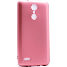 Jopus LG K8 2017 Mat Peremium Silikon Kılıf - Rose