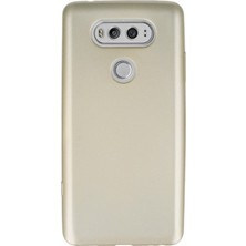 Jopus LG V20 Mat Peremium Silikon Kılıf - Gold