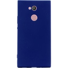 Jopus Sony Xperia XA2 Mat Premium Silikon Kılıf - Lacivert
