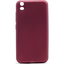Jopus Vestel Venüs V5 Mat Premium Silikon Kılıf - Bordo