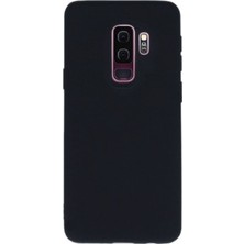 Jopus Samsung Galaxy S9 Plus Mat Premium Silikon Kılıf - Siyah + Full Body Ekran Koruyucu