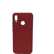 Jopus Xioami Redmi S2 Mat Premium Silikon Kılıf - Kırmızı + Nano Ekran Koruyucu