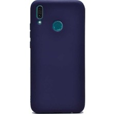 Jopus Huawei Y9 2019 Mat Premium Silikon Kılıf - Lacivert