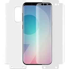 Jopus Samsung Galaxy S10E Mat Premium Silikon Kılıf - Siyah + Full Body Ekran Koruyucu (Ön - Arka)