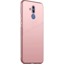 Jopus Huawei Mate 20 Lite Mat Premium Silikon Kılıf - Rose + 5D Nano Ekran Koruyucu