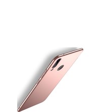 Jopus Huawei P20 Pro Mat Premium Silikon Kılıf - Rose + 5D Nano Ekran Koruyucu