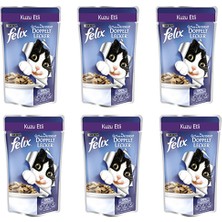 Purina Felix Kuzu Etli Yaş Kedi Maması 85 gr (6 Al 5 Öde)