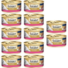 Purina Gourmet Gold Kıyılmış Sığır Etli Yaş Kedi Maması 85 gr (12 Al 10 Öde)