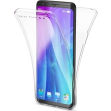 Ehr. Samsung Galaxy S9 Plus Kılıf 360 Full Kaplayan Ultra Lüx Şeffaf TPU Kılıf Şeffaf