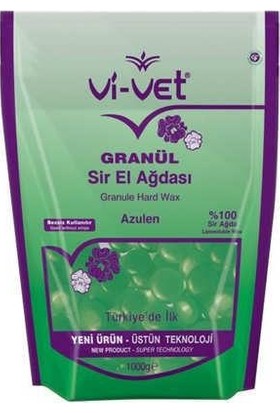 Vi-Vet Granul Sir El Ağdası Azulen Soyulabilir İnci Ağda 1000 gr