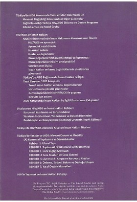 Hıv Aıds İnsan Hakları Ve Yasalar