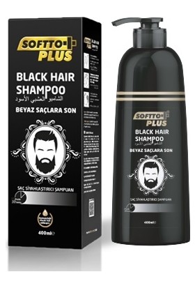 Softto Plus Black Hair Shampoo 350 ml