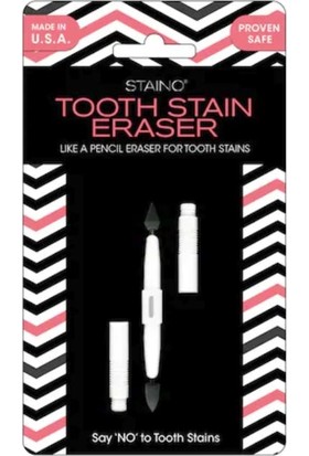 Staino Tooth Stain Eraser Black Edition Diş Beyazlatıcı Çay Kahve Sigara Leke Silgisi