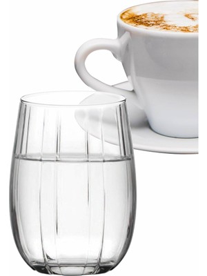 Paşabahçe Linka Kahve Yanı Bardağı 6'lı Set 115 cc Desensiz Tasarım