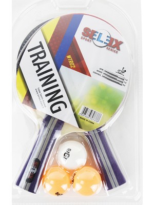 Selex WTR02 2 Raket+3 Top Masa Tenisi Seti