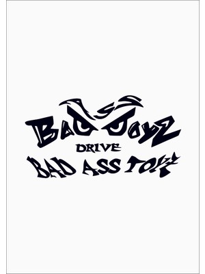 Başaran Sticker Bad Boys Araba Arma Sticker