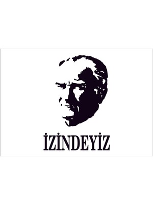 Başaran Sticker İzindeyiz Araba Arma Sticker